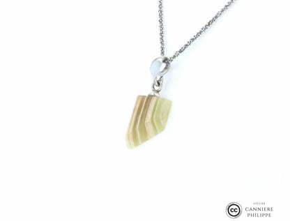 Pendentif Onyx Vert 2 La Taillerie