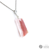 Pendentif Opale rose 1 La Taillerie