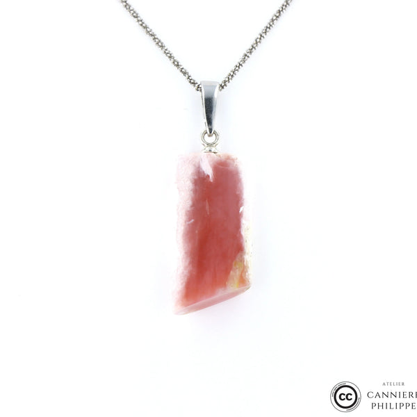 Pendentif Opale rose 1 La Taillerie