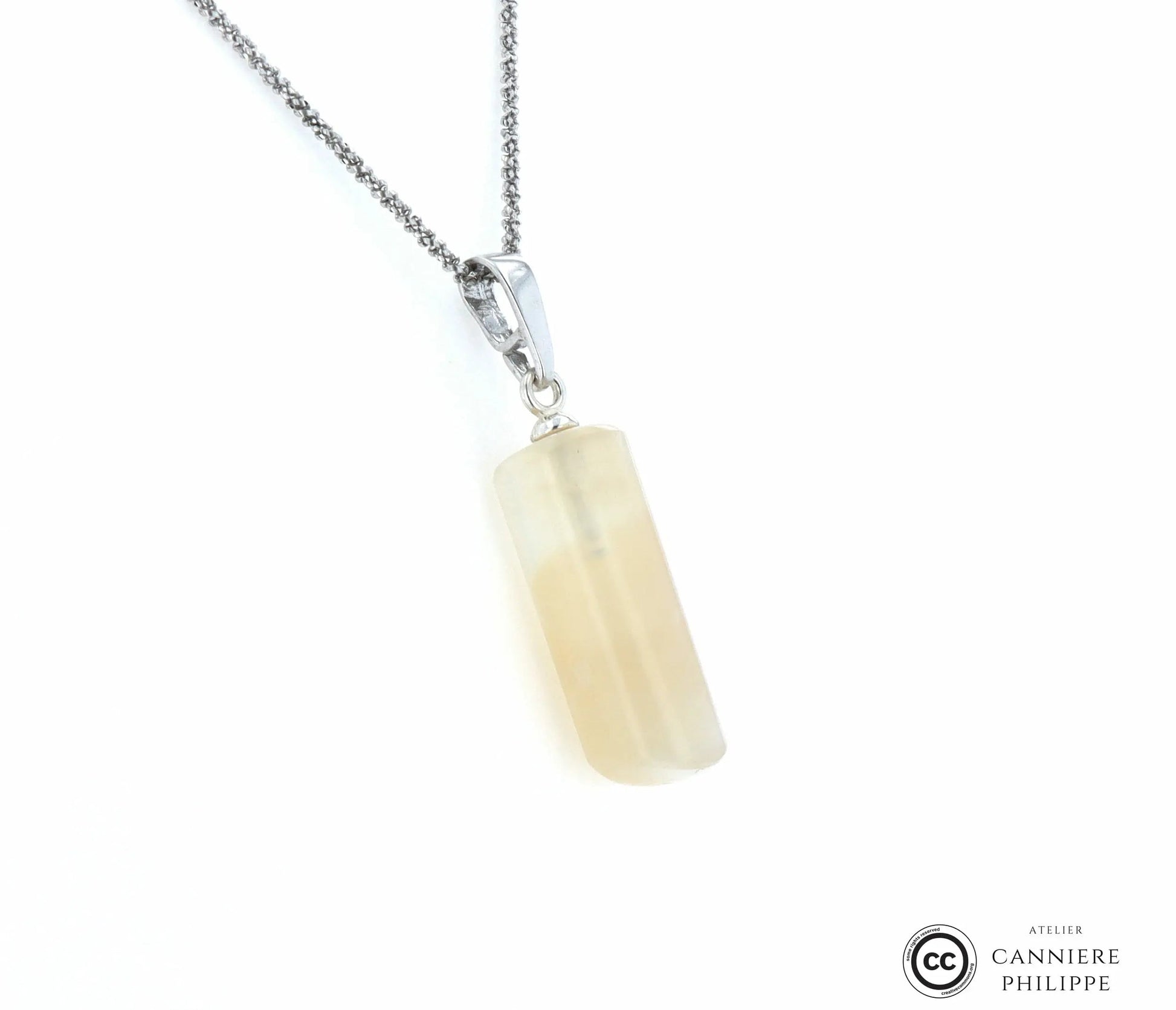 Pendentif Pierre de Lune 1 La Taillerie