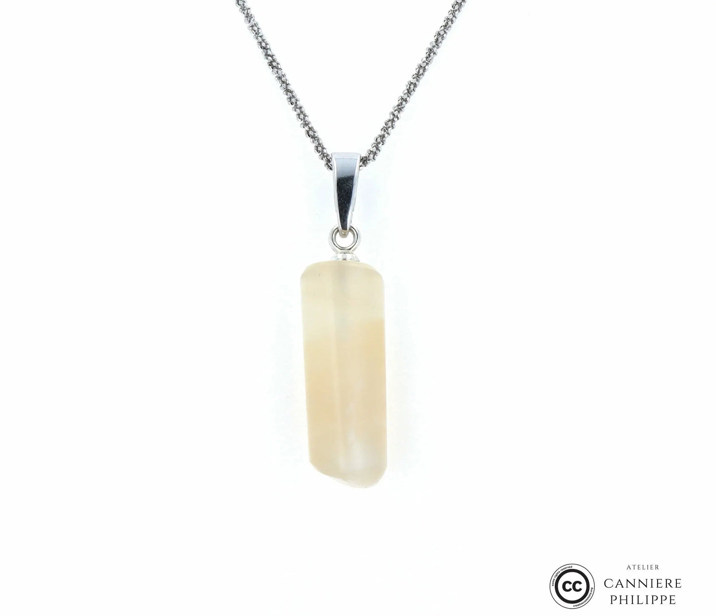 Pendentif Pierre de Lune 1 La Taillerie