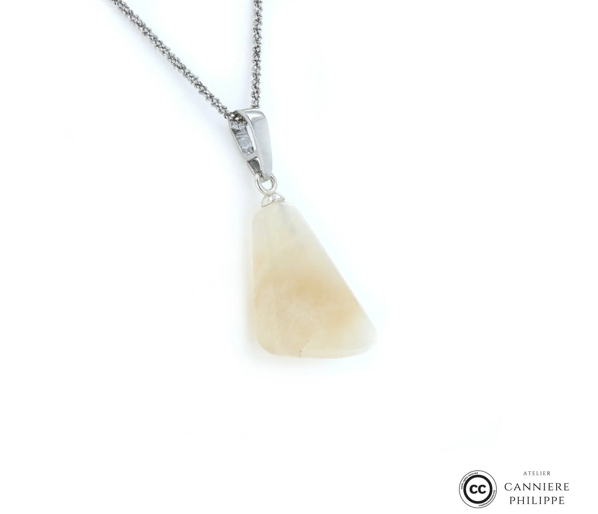 Pendentif Pierre de Lune 2 La Taillerie