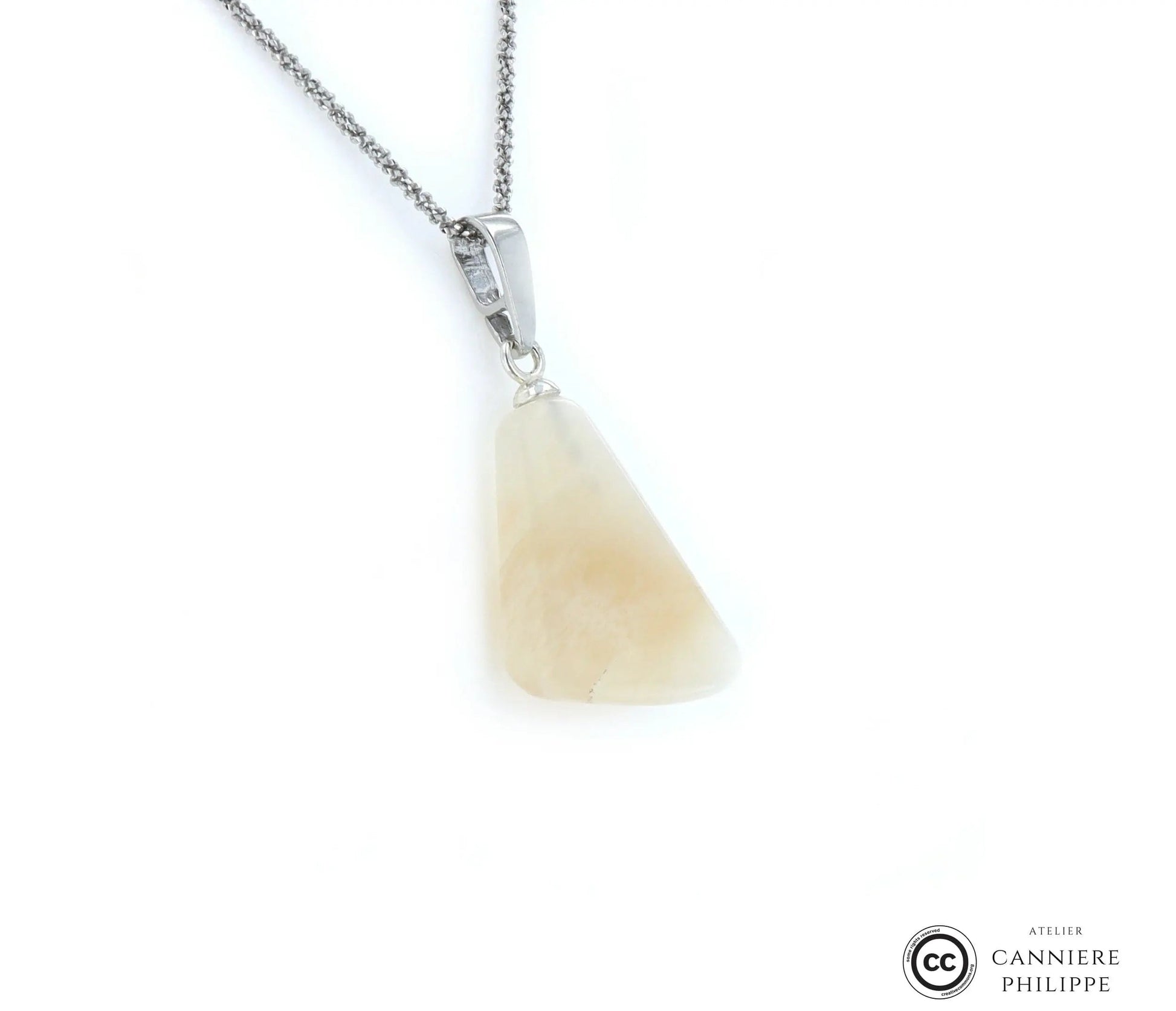 Pendentif Pierre de Lune 2 La Taillerie