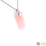 Pendentif Quartz rose cerise 2 La Taillerie