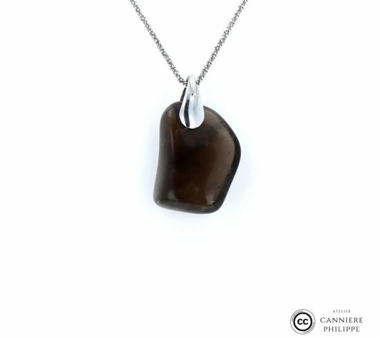Pendentif Quartz Fumé 2 La Taillerie