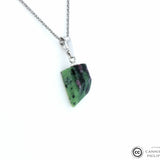 Pendentif Rubis Zoïsite 1 La Taillerie