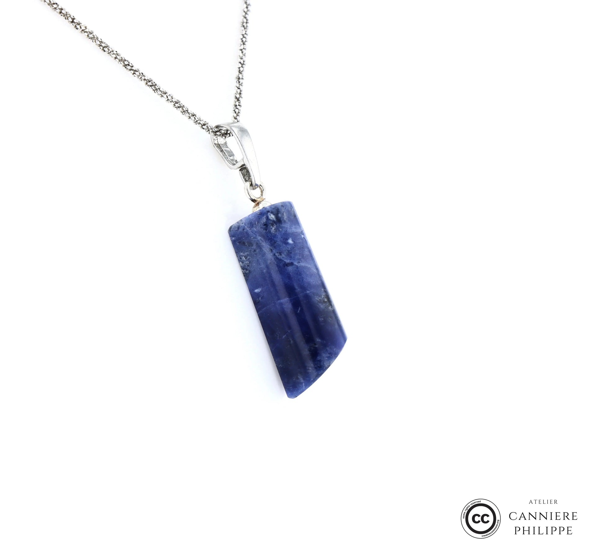 Pendentif Sodalite 3 La Taillerie