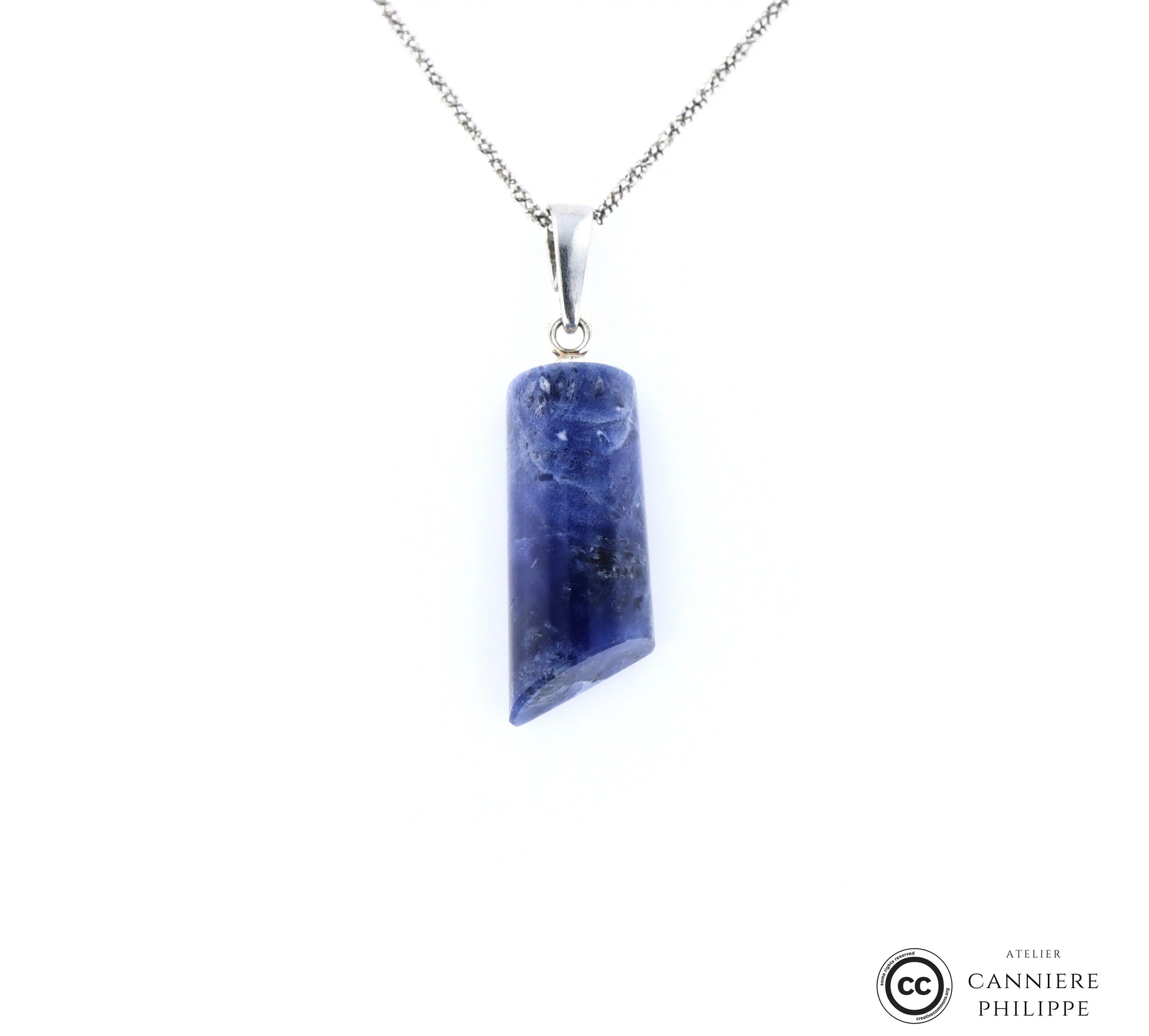 Pendentif Sodalite 3 La Taillerie