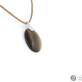 Pendentif œil de tigre 2 La Taillerie