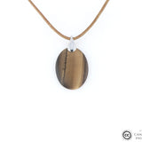 Pendentif œil de tigre 2 La Taillerie