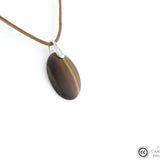 Pendentif œil de tigre 3 La Taillerie