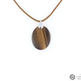 Pendentif œil de tigre 3 La Taillerie