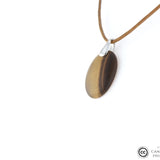 Pendentif œil de tigre 3 La Taillerie