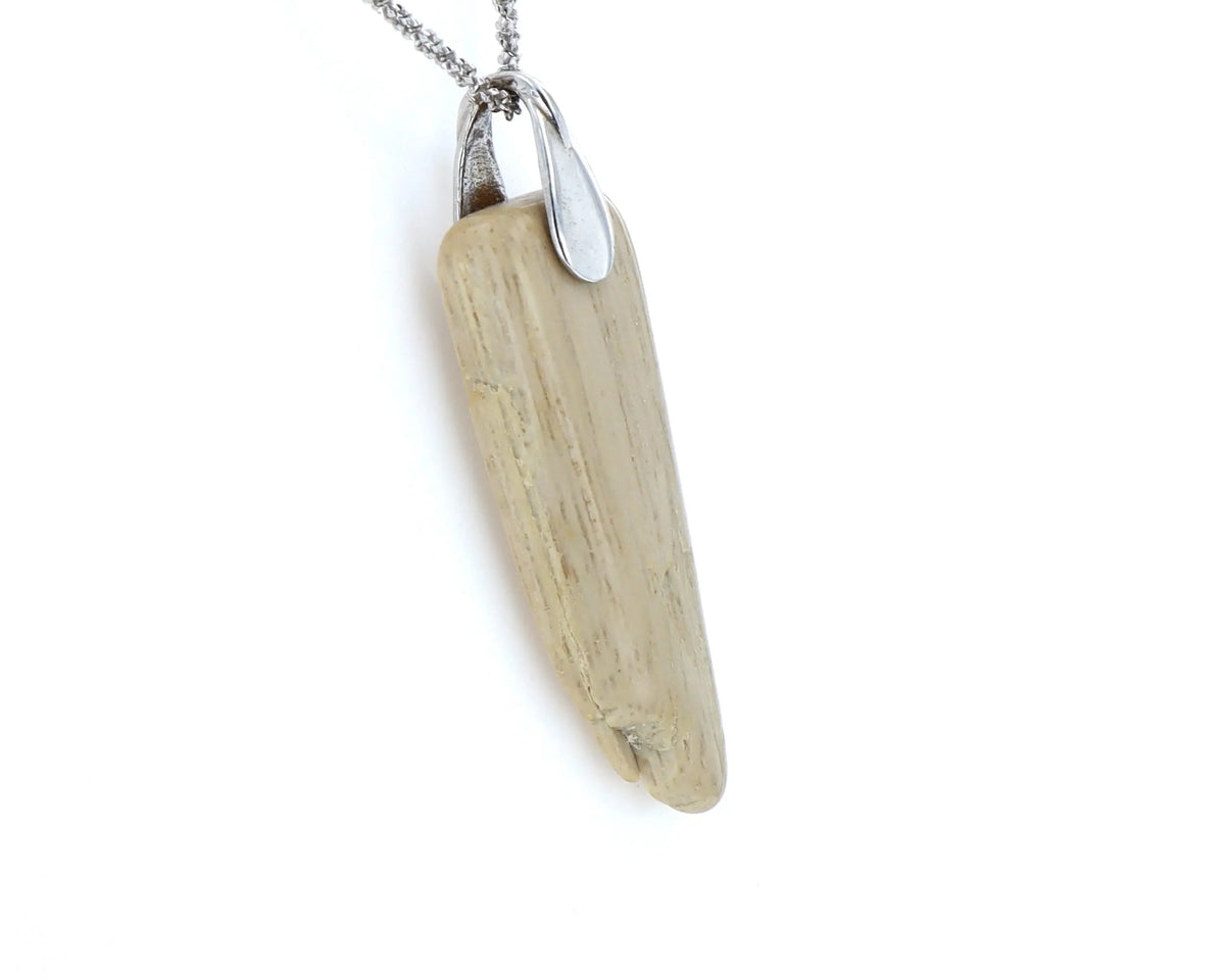 Pendentif Bois Fossilisé 2 La Taillerie