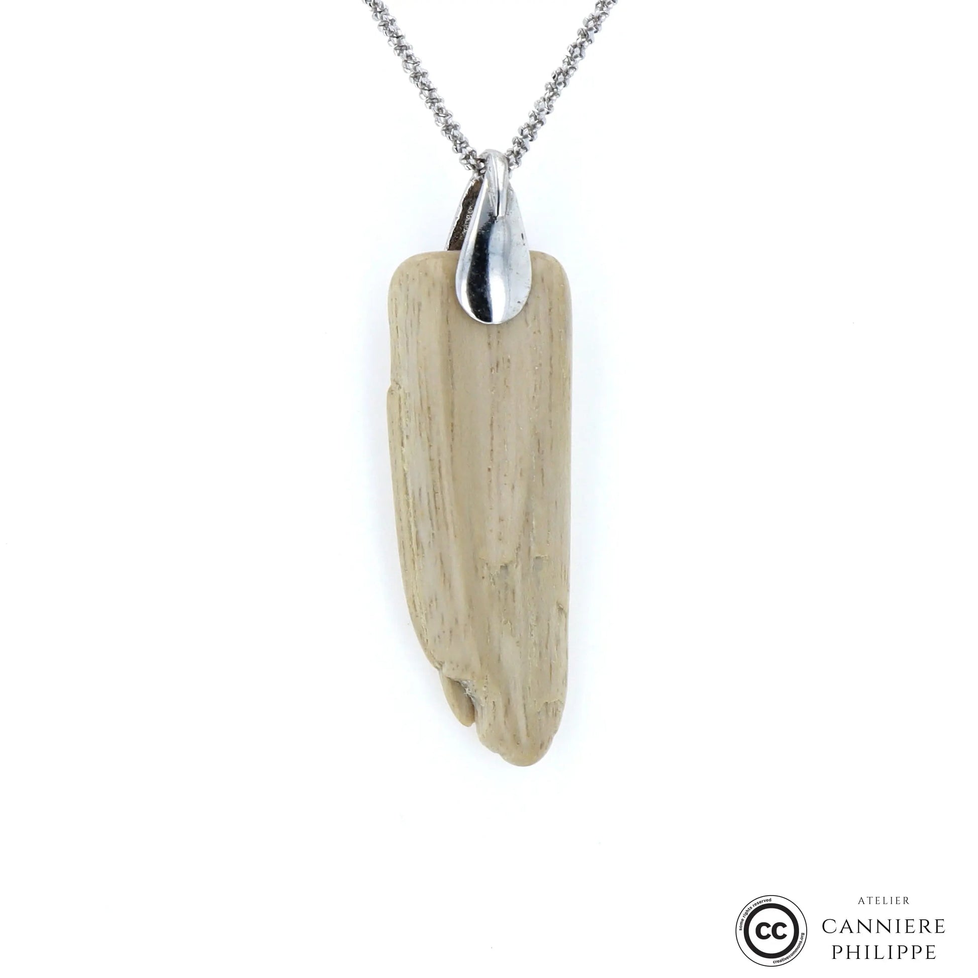 Pendentif Bois Fossilisé 2 La Taillerie