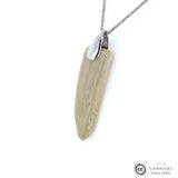 Pendentif Bois Fossilisé 2 La Taillerie