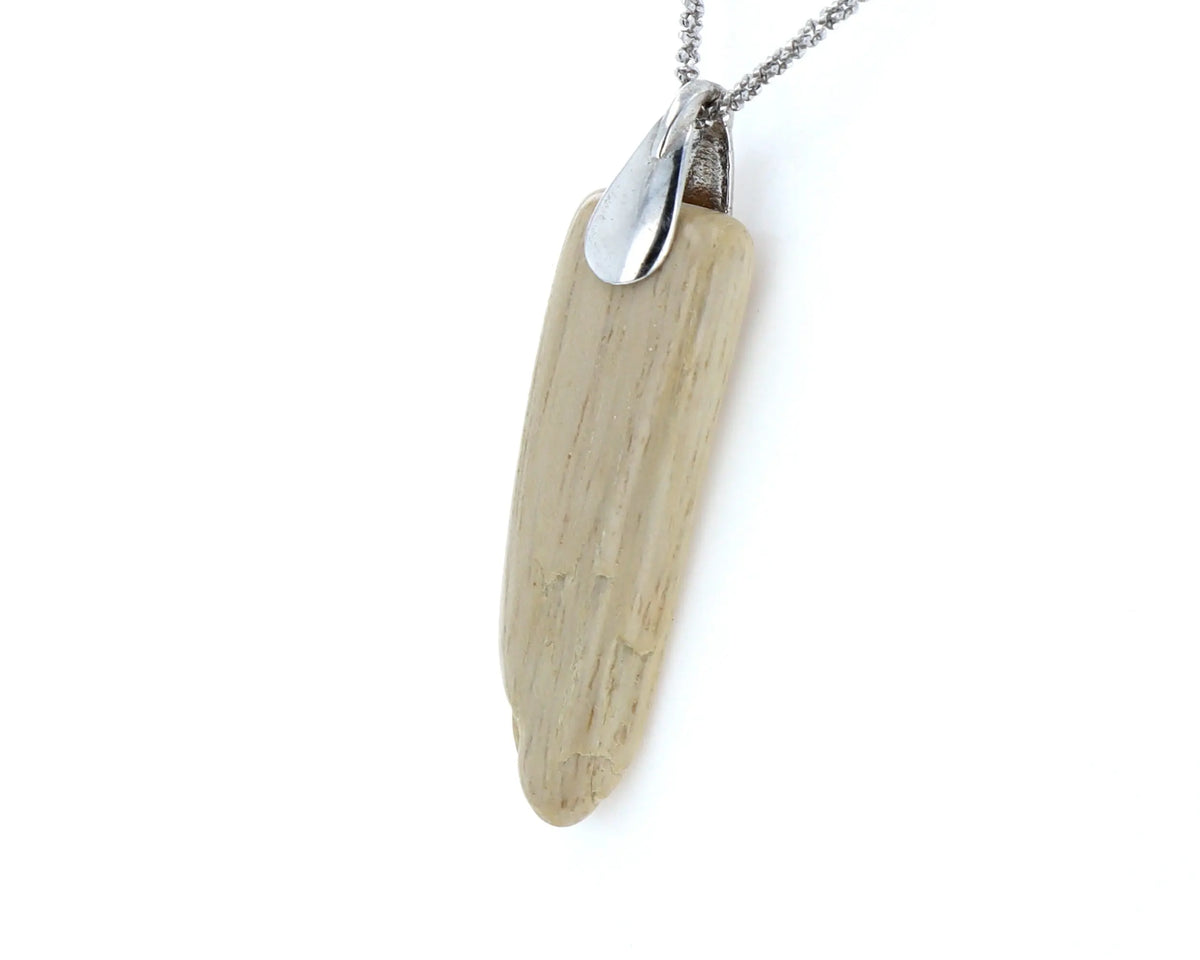 Pendentif Bois Fossilisé 2 La Taillerie