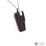 Pendentif Bois Fossilisé 3 La Taillerie