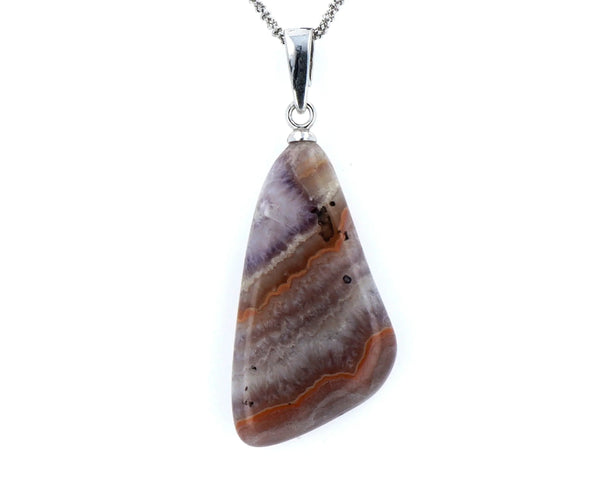 Pendentif Agate Rubané 1 La Taillerie