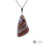 Pendentif Agate Rubané 1 La Taillerie