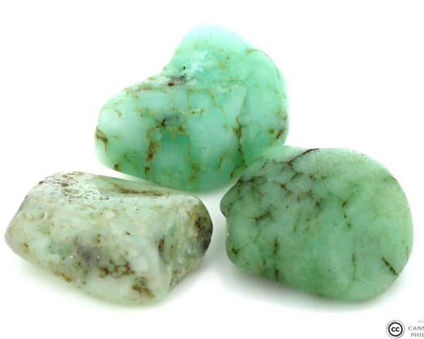 Chrysoprase Pierre Roulée Ma boutique