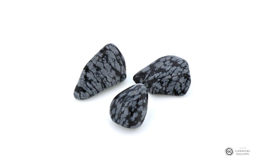 Obsidienne Moucheté Pierre Roulée Ma boutique
