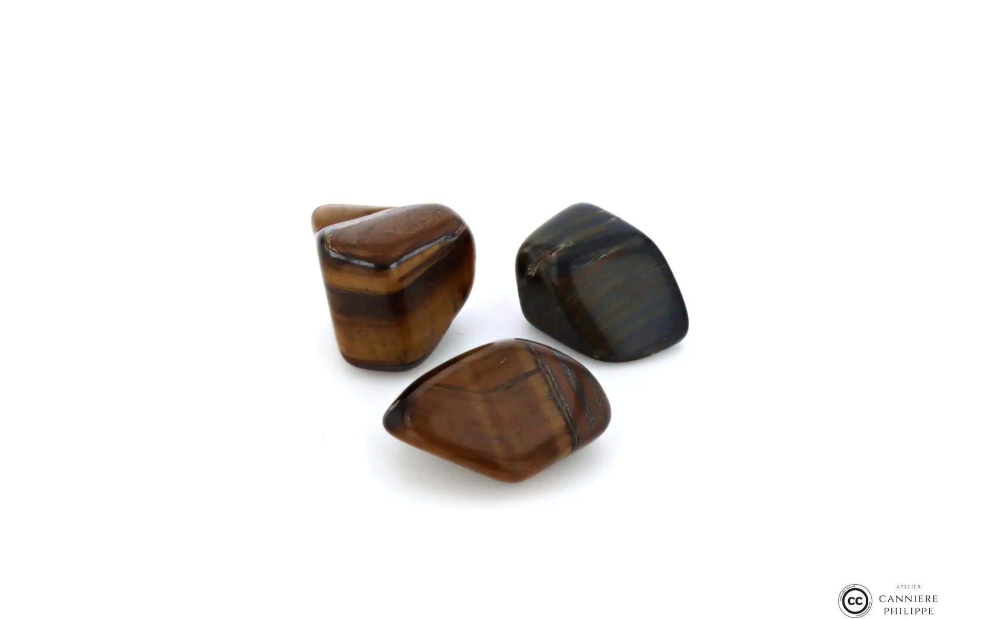 Œil de Tigre Pierre Roulée Ma boutique