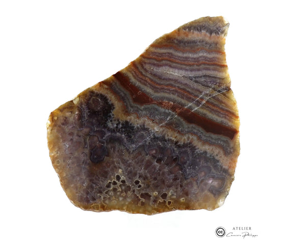 Plaque Agate Zonée 1 Ma boutique