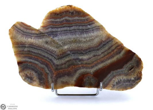 Plaque Agate Zonée 2 Ma boutique