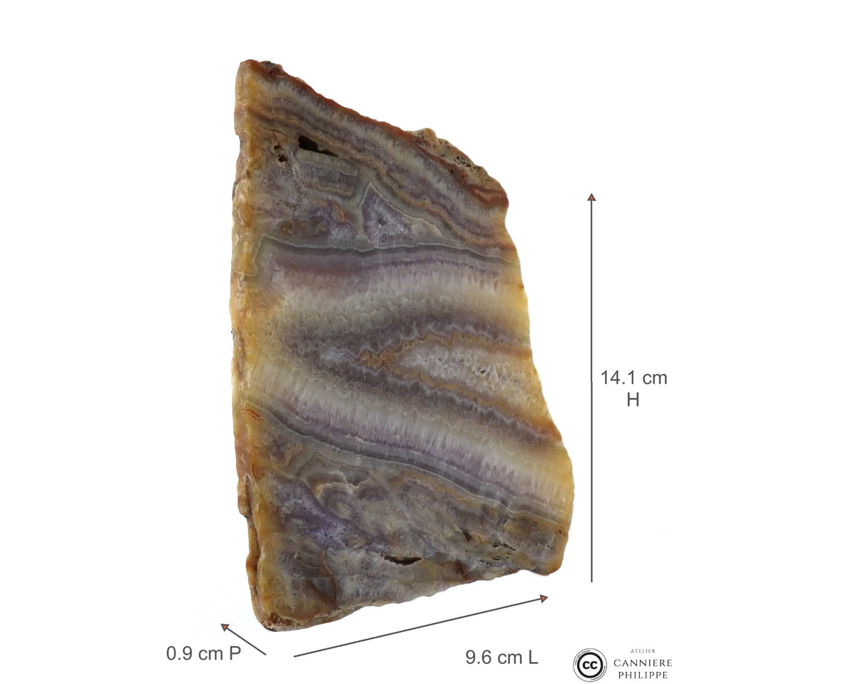 Plaque Agate Zonée 3 Ma boutique