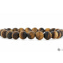 Bracelet Œil de tigre dépoli Perle Ma boutique