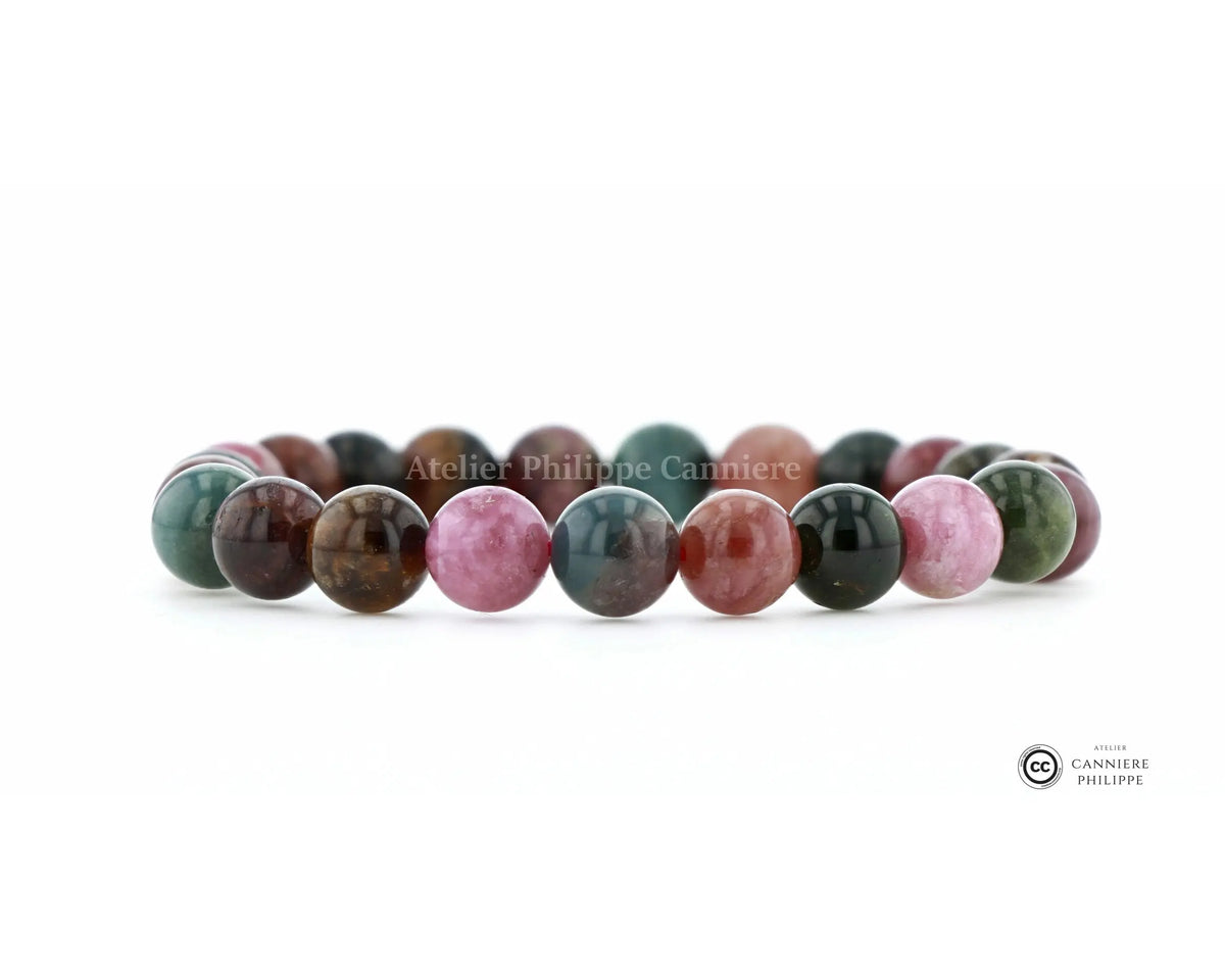 Bracelet Tourmaline Polychrome Perle Ma boutique
