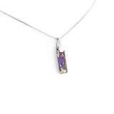 Pendentif Opale Bois Fossile 2 La Taillerie