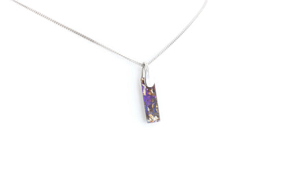 Pendentif Opale Bois Fossile 2 La Taillerie