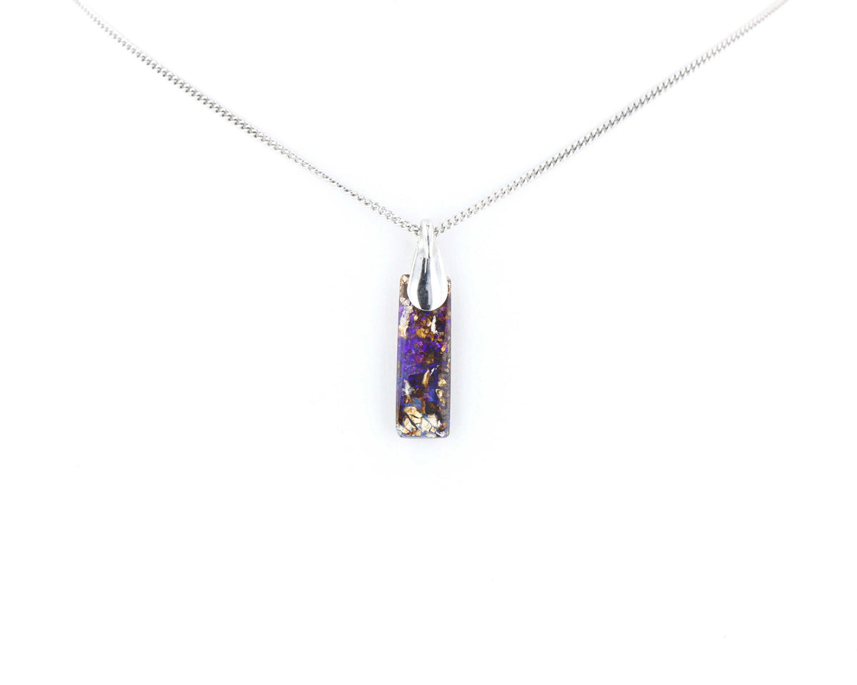 Pendentif Opale Bois Fossile 2 La Taillerie