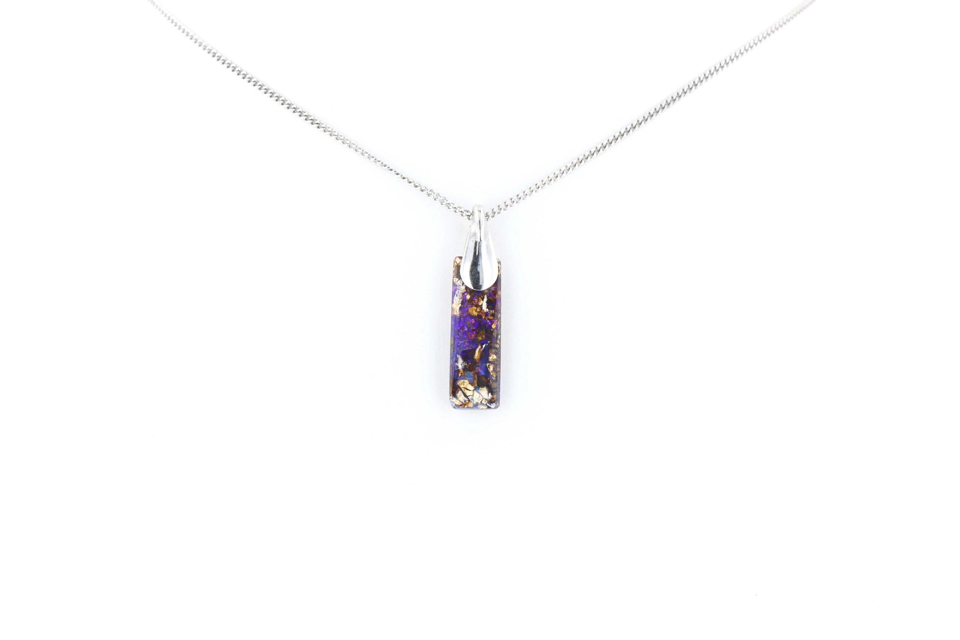 Pendentif Opale Bois Fossile 2 La Taillerie