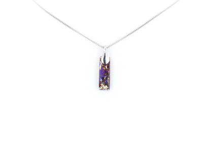 Pendentif Opale Bois Fossile 2 La Taillerie