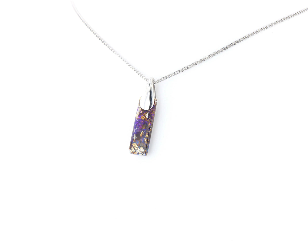 Pendentif Opale Bois Fossile 2 La Taillerie