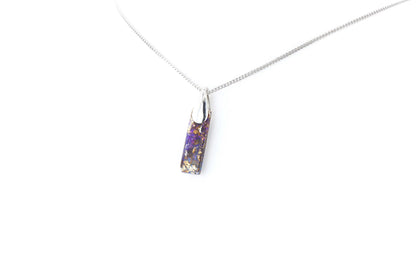 Pendentif Opale Bois Fossile 2 La Taillerie