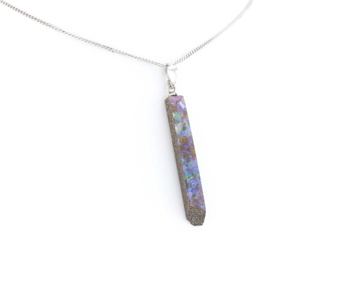 Pendentif Opale Boulder 3 Vendu La Taillerie