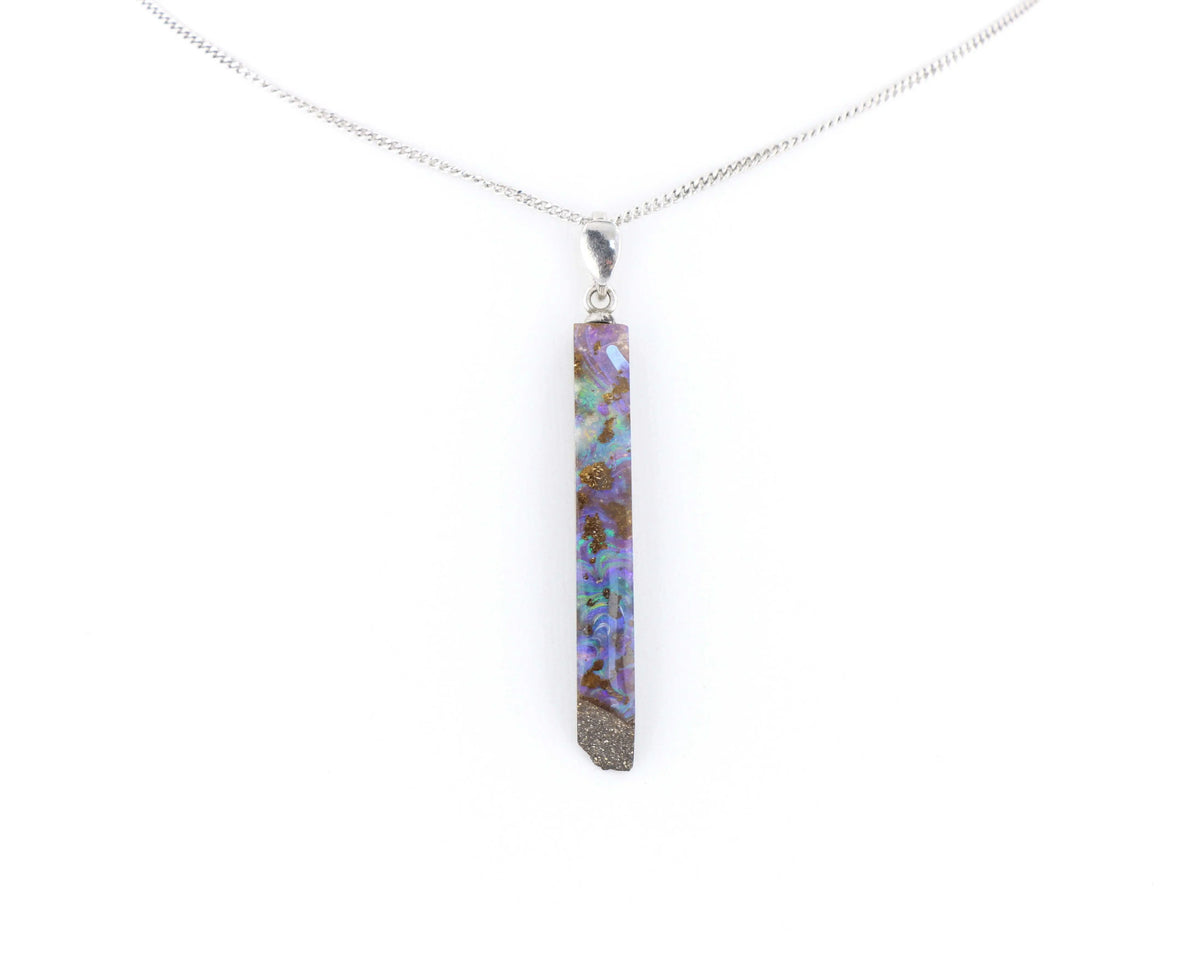 Pendentif Opale Boulder 3 Vendu La Taillerie