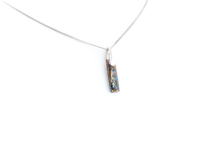 Pendentif Opale Bois Fossile 2 La Taillerie
