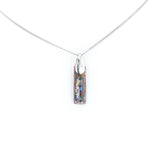 Pendentif Opale Bois Fossile 2 La Taillerie