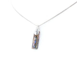 Pendentif Opale Bois Fossile 2 La Taillerie