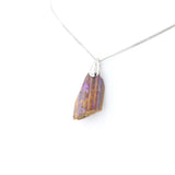 Pendentif Opale Bois Fossile 3 La Taillerie
