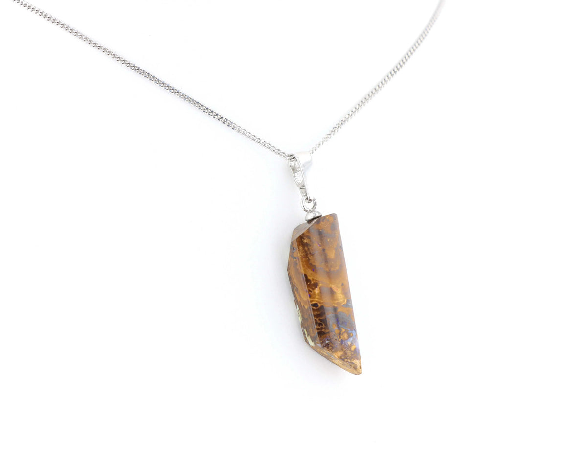Pendentif Opale Boulder 8 La Taillerie