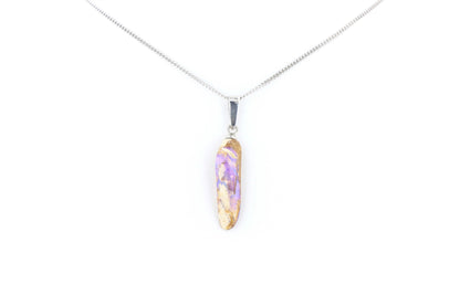 Pendentif Opale Bois Fossile 8 La Taillerie