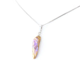 Pendentif Opale Bois Fossile 8 La Taillerie
