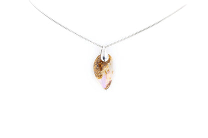 Pendentif Opale Bois Fossile 11 La Taillerie