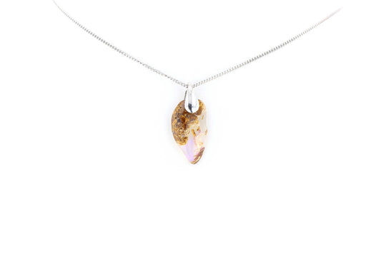 Pendentif Opale Bois Fossile 11 La Taillerie